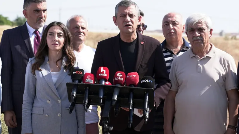 CHP lideri Özel: "Bırakılan şey silahsa doğrudur"
