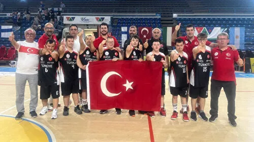Down Sendromlular Basketbol Milli Takımımız finalde