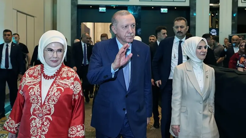 Emine Erdoğan "Uluslararası Aile Forumu"nun kapanış programına katıldı