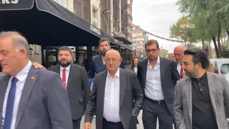 Hasan İmamoğlu ile torunu Selim İmamoğlu ifade için emniyete gitti