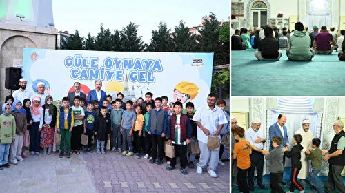 Konya Büyükşehir Belediye Başkanı Altay: Amacımız çocukların camiyle namazla tanışmasını sağlamak