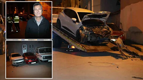 Alkollü Sürücü Edirne'yi Karıştırdı! 5 Araç Pert, 1 Yaralı!