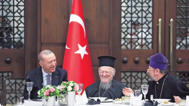 Cumhurbaşkanı Erdoğan'dan dini azınlıklara iftarda anlamlı mesaj