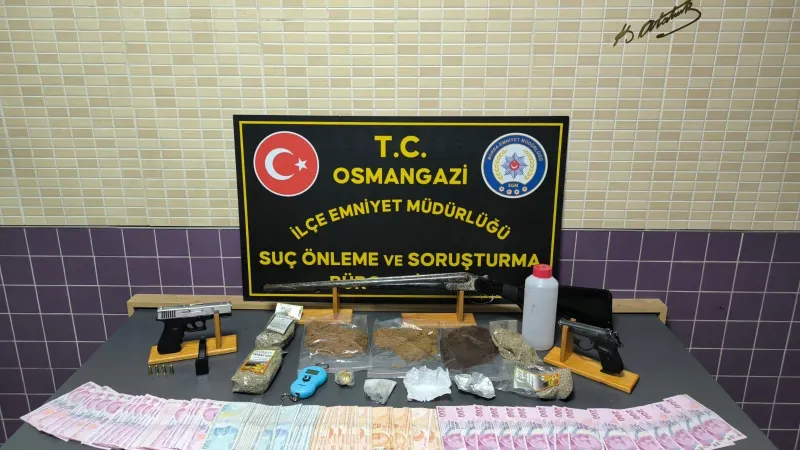 Bursa'da Uyuşturucu Operasyonu: Kimler Tutuklandı? Şok Detaylar!