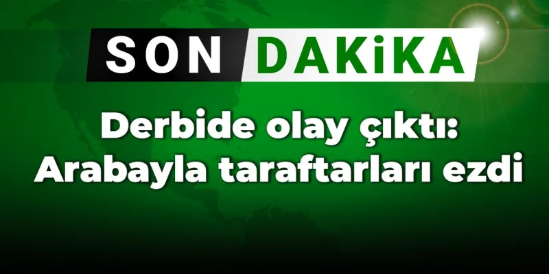 Derbi Dehşeti! Araba Taraftarları Ezdi: İspanya'da Şok Anlar!