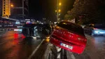 Esenyurt'ta Zincirleme Kaza! Takla Atan Araç Şoke Etti