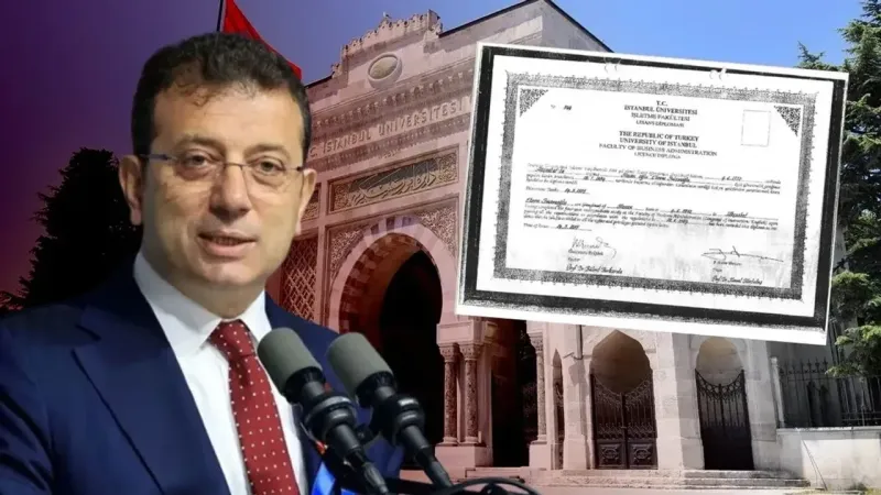 İmamoğlu ŞOK! Diploması Silindi, Ne Mezunu Olduğu Ortaya Çıktı!