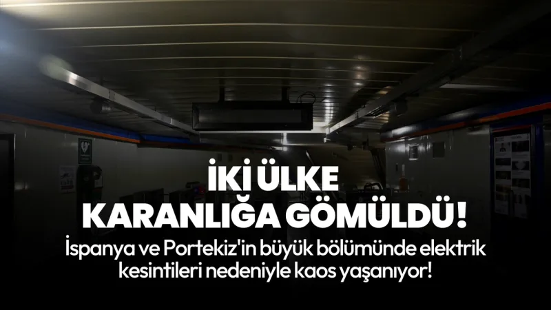 İspanya ve Portekiz'de Elektrik Kesintisi! Siber Saldırı mı?