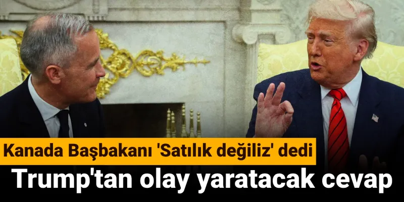 Trump'tan Trudeau'ya Şok Yanıt: Kanada Satılık Mı?