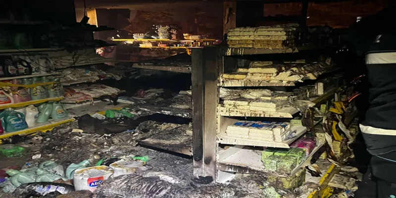 Konya'da Market Yangını! 5 Yaşındaki Kaan Hayatını Kaybetti