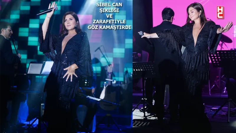 Sibel Can Kıbrıs'ta unutulmaz bir bayram konseri verdi
