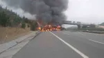 Tarsus'ta Alev Alev Yanan Tır! Sürücü Nasıl Kurtuldu? Şok Detaylar!